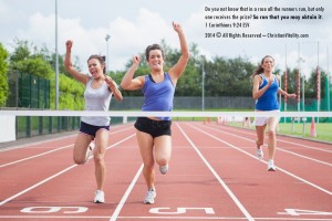 Do you not know that in a race all the runners run, but only one receives the prize? So run that you may obtain it. 1 Corinthians 9:24 ESV
2014 © All Rights Reserved – ChristianVitality.com