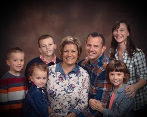 Pastor Dan and Family after Christian Fatlos™s Program