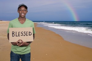Put a smile on God's face by being a blessing today!